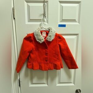 Youth Girls Gymboree Wool Blend Jacket